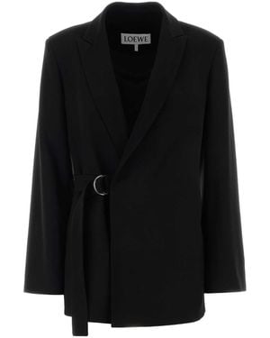 Loewe Wool Blazer - Black