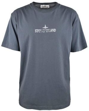 Stone Island T Shirt - Blue