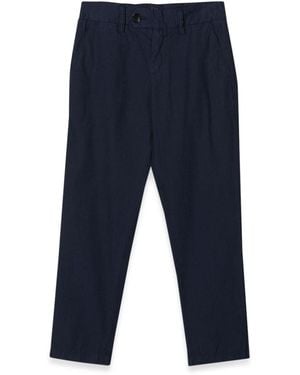 Fay Fabric Trousers - Blue