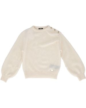 Balmain Pullover - Weiß