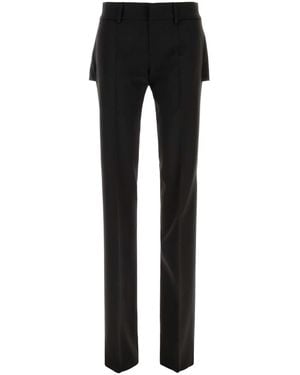 DSquared² Slim Flat Front Pants - Black