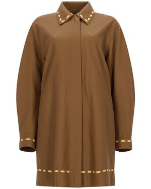 Fendi Soprabito - Brown