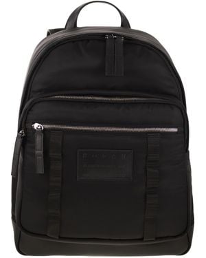 Hogan Technical Fabric Backpack - Black