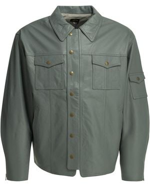 Needles Southern Sheep Leather Jacket - Green