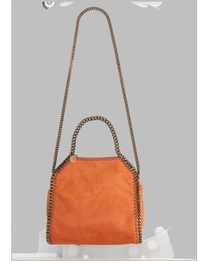 Stella McCartney Mini Shoulder Bag Falabella - Orange