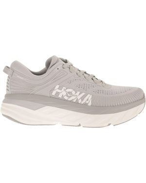 Hoka One One Bondi 7 Lauftrainer - Weiß