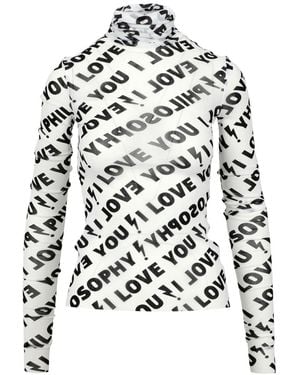PHILOSOPHY BY LORENZO SERAFINI Jumpers - White