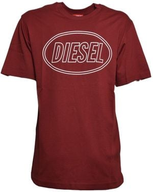 DIESEL Camisetas Y Polos - Rojo