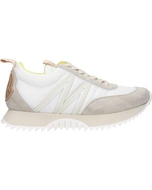 Moncler Sneaker Pacey in nylon e pelle scamosciata. - Multicolore