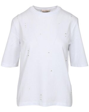 Semicouture T Shirts And Polos - White