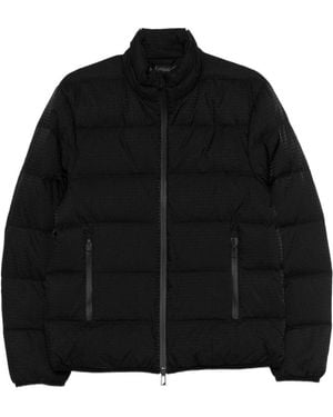 Emporio Armani Nylon Down Jacket - Black