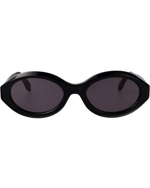 Palm Angels Shiny Acetate Sunglasses - Black