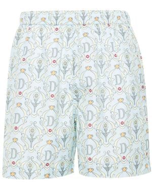 Drole de Monsieur Costume Da Bagno Con Stampa - Blu