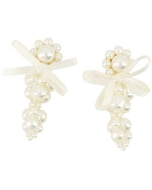 Simone Rocha Earrings - Blanco
