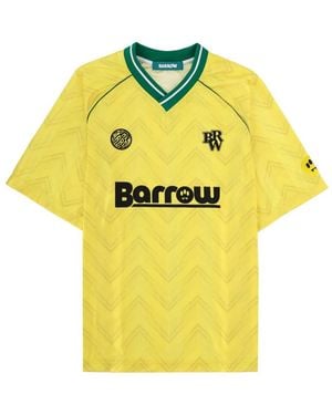Barrow T-Shirt Con Logo - Yellow