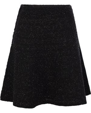 Fabiana Filippi Tweed Effect Flared Skirt - Black