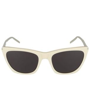 Saint Laurent Sonnenbrille Sl 214 Kate Thin 005 Elfenbein Elfenbein Schwarz /20/145