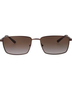 Emporio Armani Rectangular Sunglasses 0 Ea2169 300689 - Brown