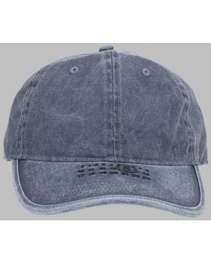 MM6 by Maison Margiela Architectural Fold-Over Hat For - Grey