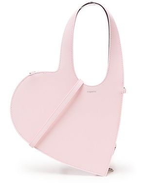 Coperni Baby Herz rosa Kalbsledertasche - Pink