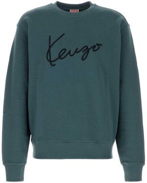 KENZO Crew Neck Sweatshirt - Green