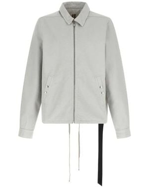Rick Owens Jacket Zipfront Jkt - Grau