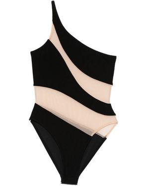 Norma Kamali Mouwloze Bodysuit - Zwart