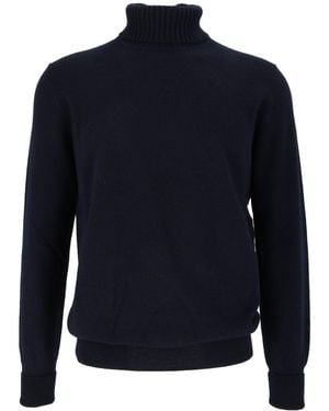 Ballantyne T Neck Pullover - Blue