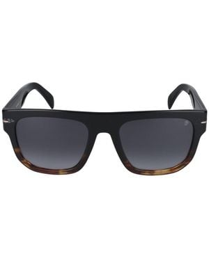 David Beckham Sunglasses Db 7044/S 37 N Horn /20/145 - Black