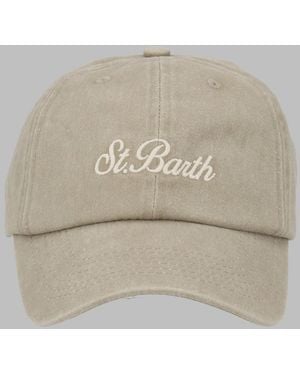 MC2 Saint Barth Cappello Da Baseball Con Logo - Natural