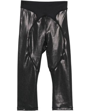 adidas By Stella McCartney Adidas By Stella Mccartney Metallic Paneled Pants - Gray