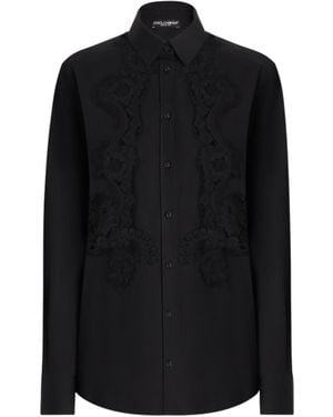 Dolce & Gabbana Shirts Zwart
