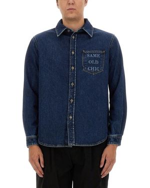 Moschino Same Old Chic' Shirt - Blue
