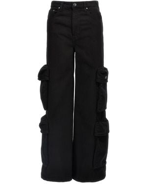 Amiri 'Baggy Cargo' Jeans - Black