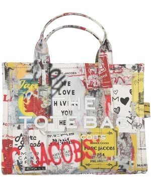 Marc Jacobs Die mittelgroße Tragetasche - Weiß