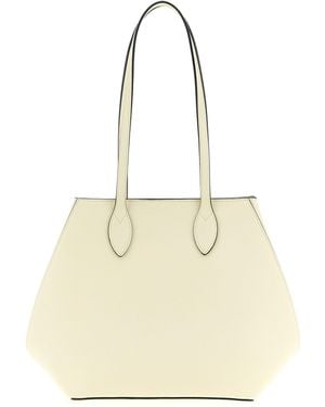 Valextra Medium 'Vivi' Einkaufstasche - Natur