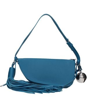Burberry Shoulder Bags/Petrol Leather - Blue