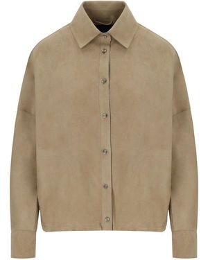 Myskin Shirt Bomber - Natural