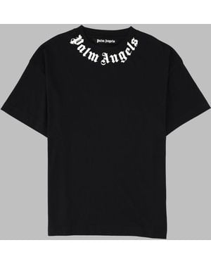 Palm Angels T Shirt Con Logo - Black