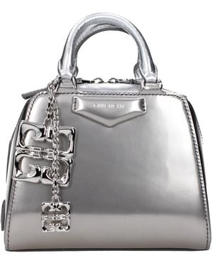 Givenchy Borse A Mano Antigona Cube Nano Donna Pelle Argento - Grey