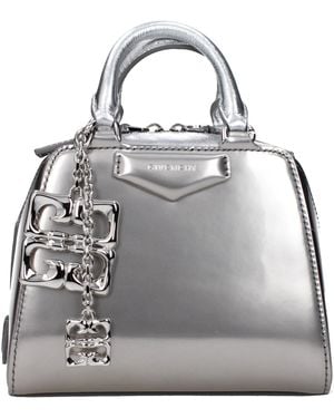 Givenchy Borse A Mano Antigona Cube Nano Donna Pelle Argento - Grey