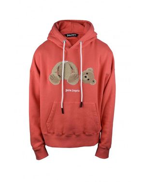 Palm Angels Kapuzen-Sweatshirt - Rot