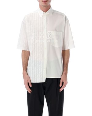 MM6 by Maison Margiela T Shirts And Polos - White