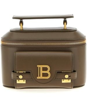 Balmain B-Buzz Vanity Hand Bags - Brown
