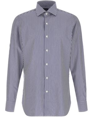 Finamore 1925 "Napoli"-Shirt - Blau