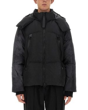 JG1 Jacket With Zip - Black