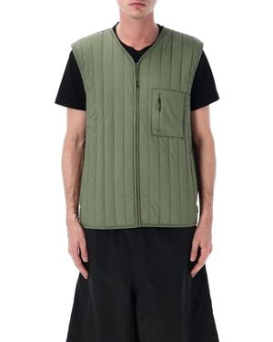 Rains Banja Quilted Liner Vest - Green