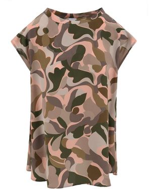 Aspesi Top Multi Color - Grau