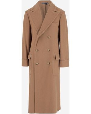 Polo Ralph Lauren Camel Hair Coat - Brown