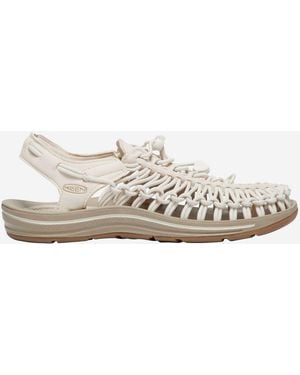 Keen Uneek Leather Sandals - White